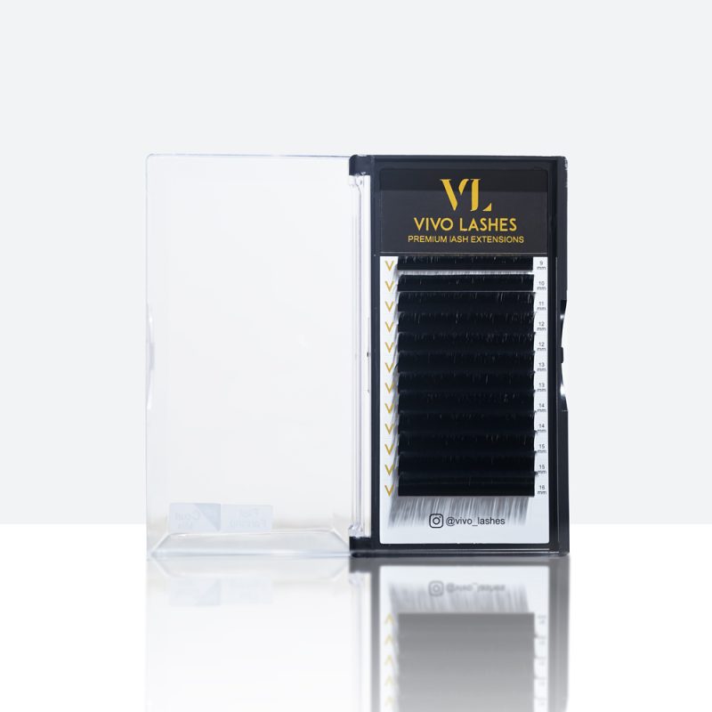 Easy Fan Volume Lash Extensions 0.03mm  (12 Lines)